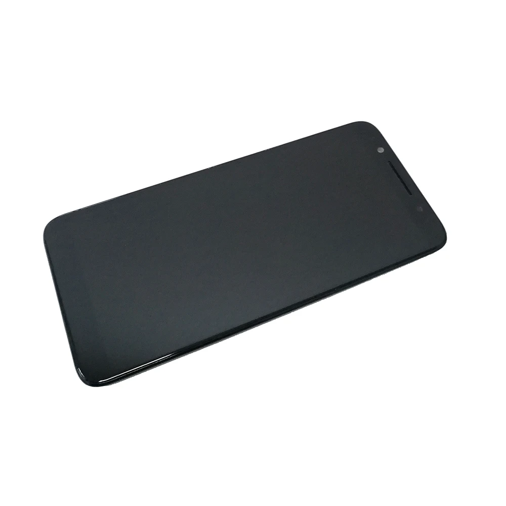 Pantalla LCD t&aacute;ctil para tel&eacute;fono m&oacute;vil, digitalizador de cristal frontal con montaje de marco, panel t&aacute;ctil, para Modelo 3 OT5052, 5052D, 5052Y-1