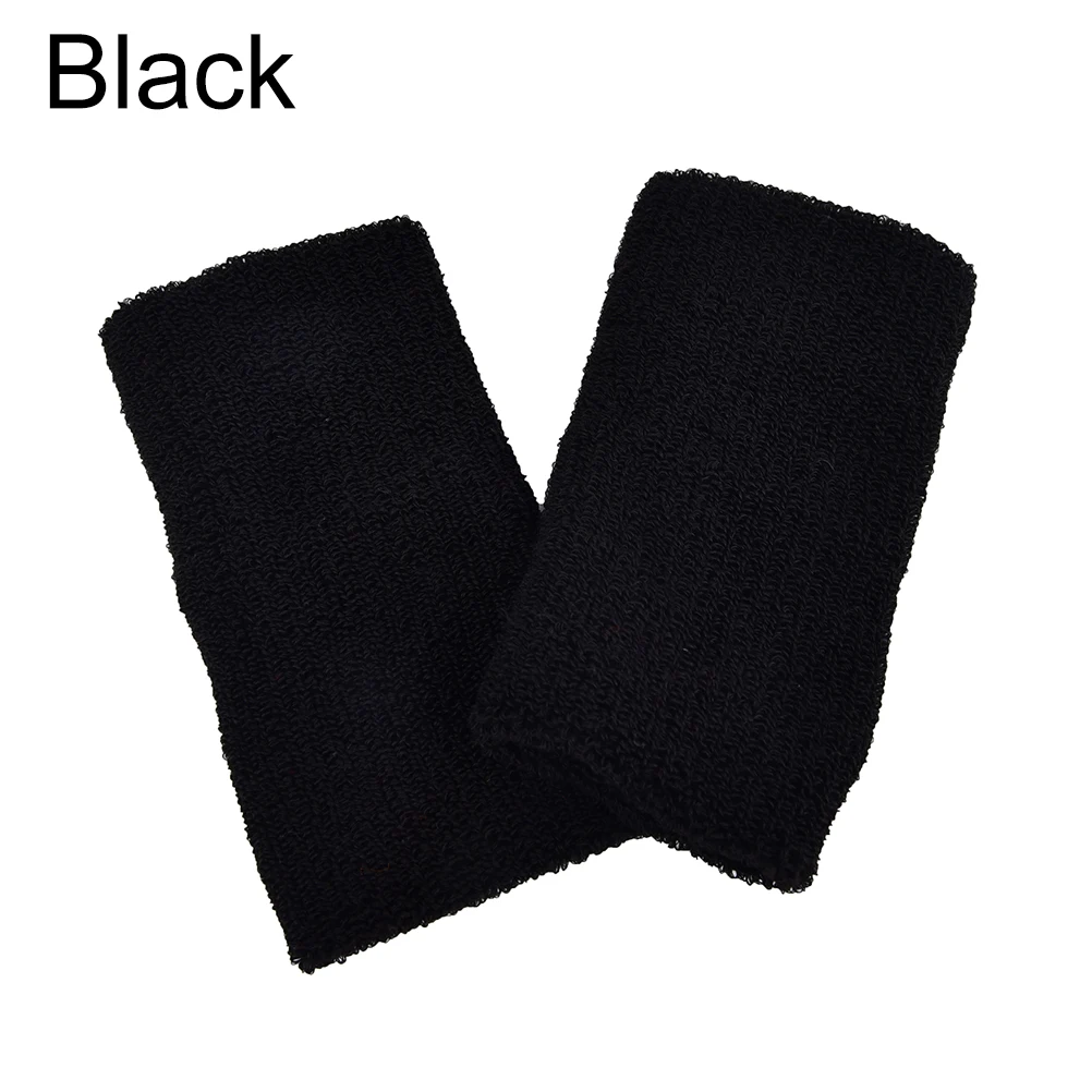 

One Pair Wrist Support Sport Wristband Sweat Running Fitness bracer Tennis Badminton Basketball Strap Sports Safety