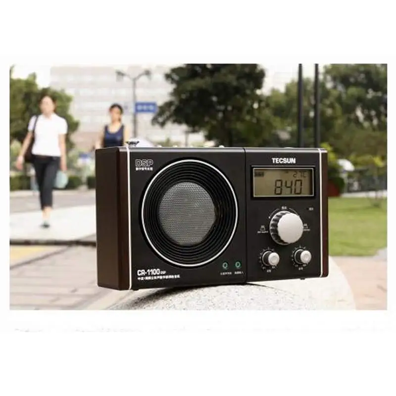 Tecsun CR-1100 DSP AM/FM стерео радио портативный Fm InternetC Ретро Радио 87-108 МГц/65-108 МГц/522-1620 кГц AM/FM стерео радио