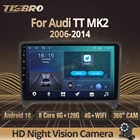 Автомагнитола 2DIN Android 10 для Audi TT MK2 2006-2014, GPS-навигация, стереоприемник, автомобильное радио, Автомобильный видео, автомобильный мультимедийный плеер IGO