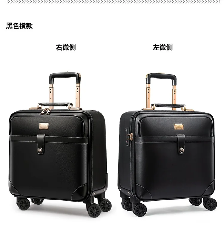 Высококачественный бизнес-чемодан из ПВХ для путешествий 16-18 дюймов | Багаж и