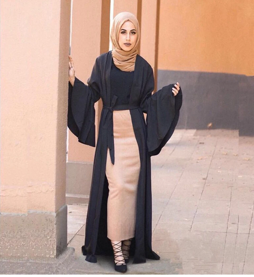 

Abaya Dubai Muslim Dress Kaftan Kimono Bangladesh Robe Musulmane African Islamic Clothing Caftan Marocain Turkish Eid Gift Part