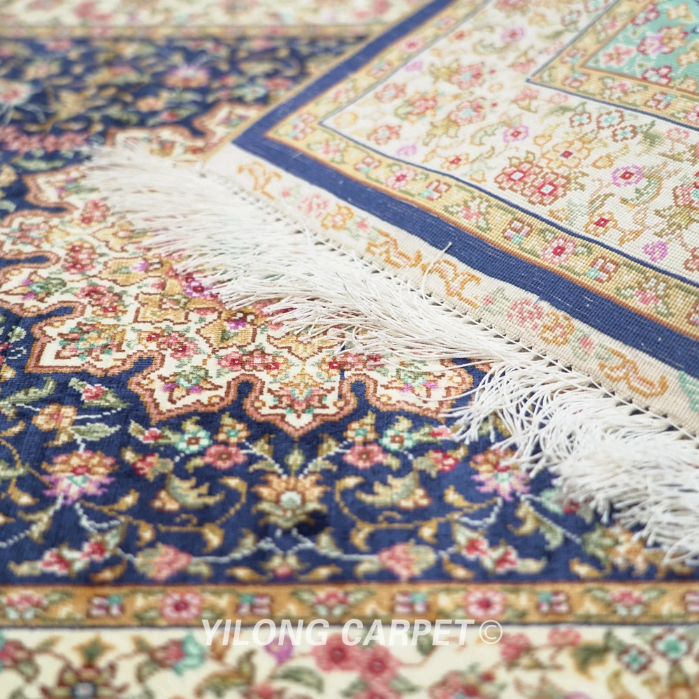 Yilong 2 'x 6' Турецкая дорожка для ковров изысканная ручная перевязка Восточная