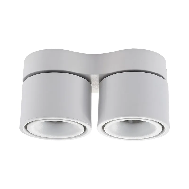 Лампа рассеянного освещения для установки на поверхности светодиодный COB Downlight14W/20 Вт вращающийся Светодиодный точечный светильник потолочный светильник с светодиодный драйвер AC110V/220 V