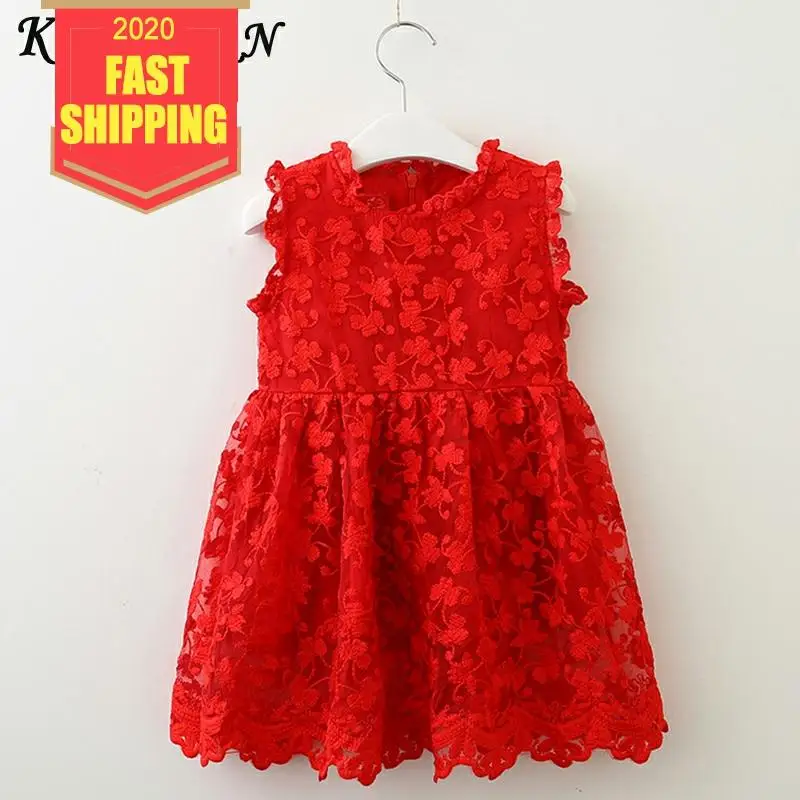 Keelorn/платья для девочек платье без рукавов с круглым вырезом и отделкой розами