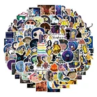 50100 шт анимационный фильм Коралина  The Secret Door персонализированные наклейки украшения Чемодан Водонепроницаемый Классические игрушки наклейки