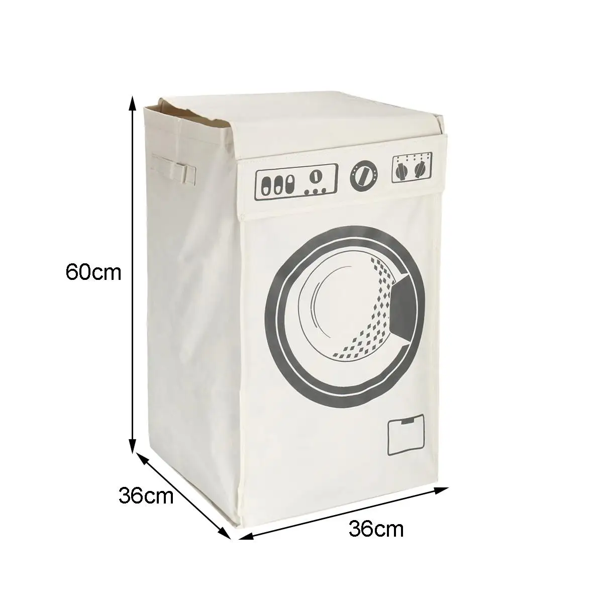 

Dirty Clothes Storage Laundry Basket Toy Foldable Storage Laundry Hamper Oxford Large Dirty Clothes Storage Basket 36x36x60cm