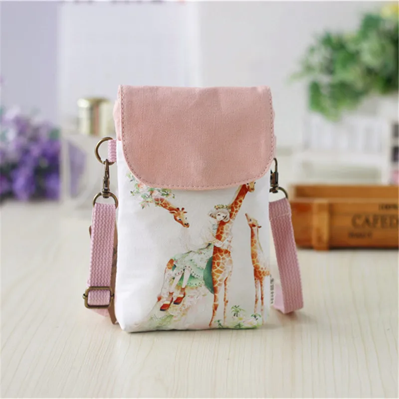 

2021 Women Wallet Cartoon Cell Phone Bags Handbag Purse Clutch Messenger Shoulder Long Straps Dropshipping