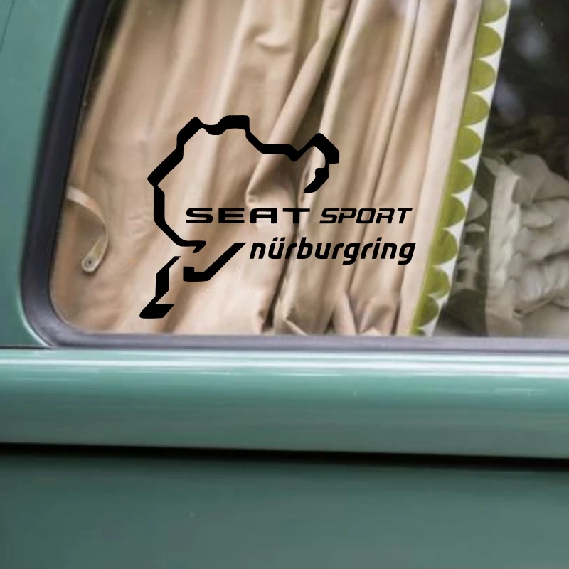 Пользовательские Nurburgring спортивные гоночные окна дверь тело наклейка автомобиль
