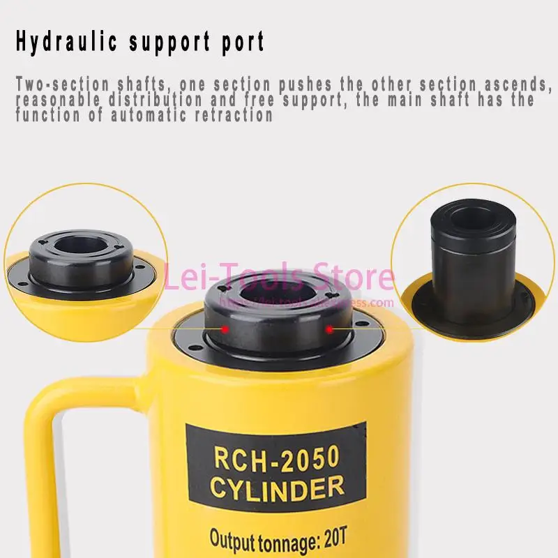 30 тонн 100 мм гидравлический дырочку ЦИЛИНДР Jack RCH 30100 оперативной памяти Ход