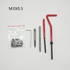 M3X0.5 автомобильный Профессиональный сверлильный инструмент с метрической резьбой ремонтный набор для Helicoil Инструменты для ремонта автомобиля грубая коронка