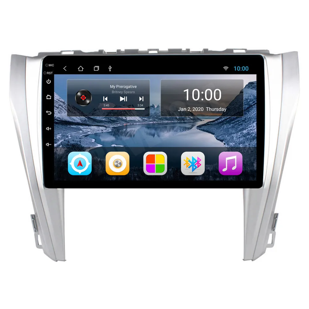 RoverOne For Toyota Camry 2015 2016 2017 Android 12 Autoradio Car Multimedia Player Radio GPS Navigation Head Unit NO DVD | Автомобили и
