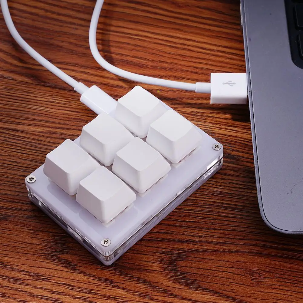 

Portable Mini 6 Keyboard Diy Shortcut Keyboard Mechanical Gaming Keyboard Programmable Keyboard Keyboard Function Sayodevic M0g5