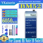 Аккумулятор BM52 6050 мАч BM52 для телефона Xiaomi Mi Note 10 Note10 Lite 10 Lite  Mi Note10 Note10 Pro 10Pro CC9pro CC9 Pro
