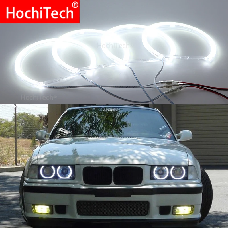 Для BMW 3 серии E36 1990 2000 Smd комплект светодиодов глаза ангела отличное ультраяркое