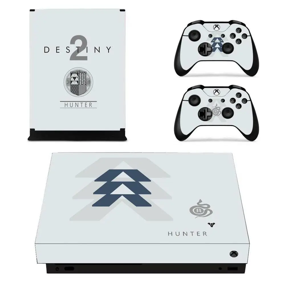 Игра Destiny 2 полных лицевые панели консоль для кожи & Наклейка на контроллер Xbox One X