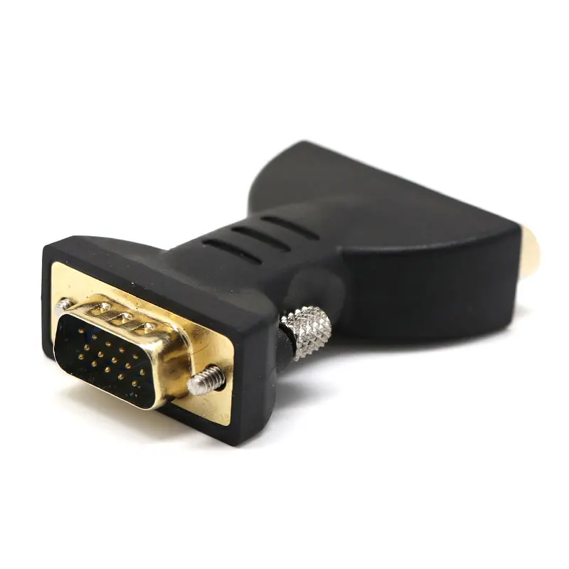 Newly 15 Pin VGA Male to 3 RCA Video Female M/F Adapter Connecter Plug Jack Converter 999 |