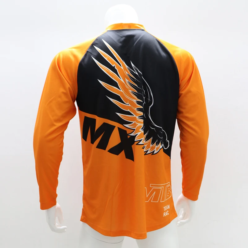 Рубашка с длинным рукавом для мотокросса футболка горного велосипеда