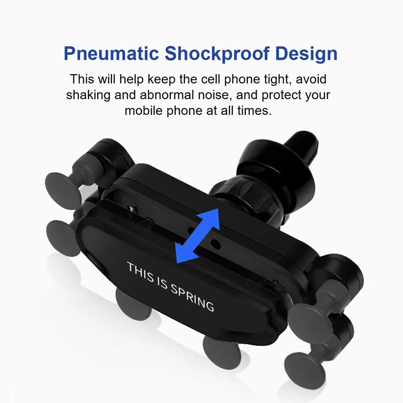 Универсальный гравитационный Автомобильный держатель для телефона