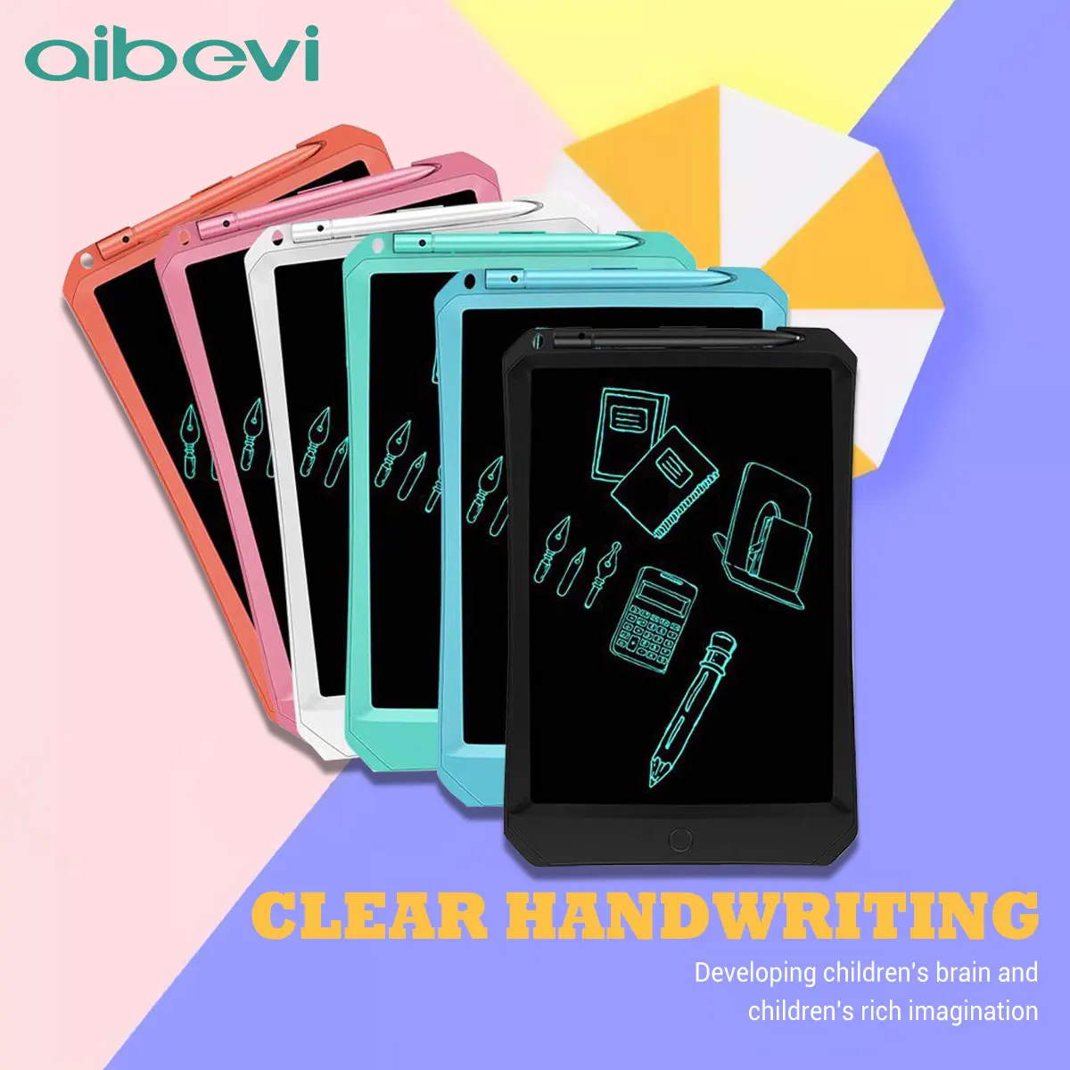 

Aibevi LCD Writing Tablet 11" Digital Handwriting Pads Drawing Tablet Electronic Writing Board Memo Message Board Color Screen