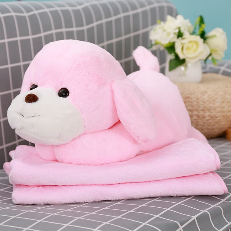 Мультяшная милая плюшевая подушка с кроликом для щенка летняя детская Удобная