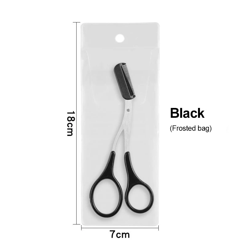 

Eyebrow Trimmer Scissors With Comb Eyelash Hair Scissors Clips Shaping Eyebrow Razor Eye Brows Styling Makeup Tools Accessories
