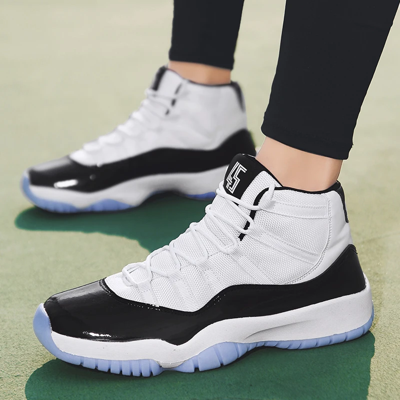 2019 Bred 11 11s Мужская баскетбольная обувь wo розовая змеиная кожа темно-синий свет Bone