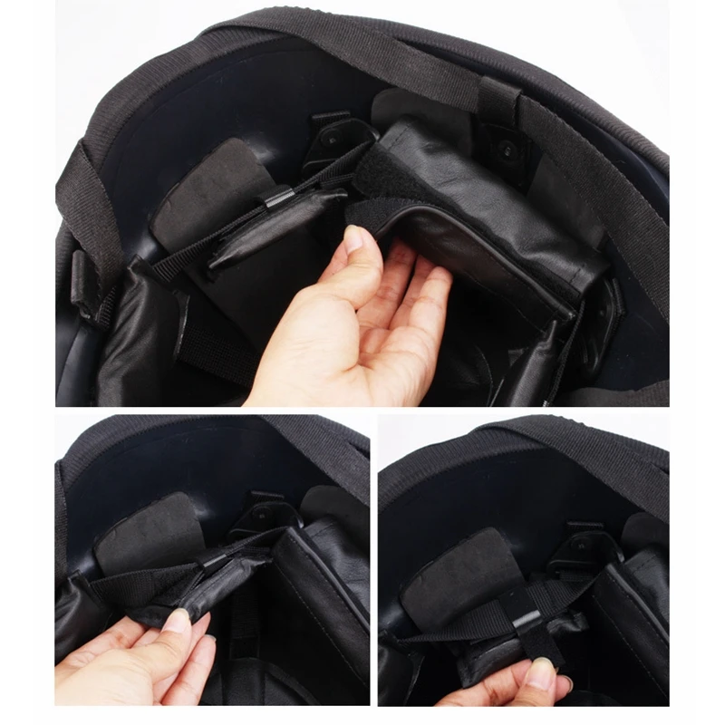 

PE Bulletproof Helmet Tactical Riot Proof Frosted Internal Removable Buffer Sponge 63CM Bulletproof Helmet with Test Report