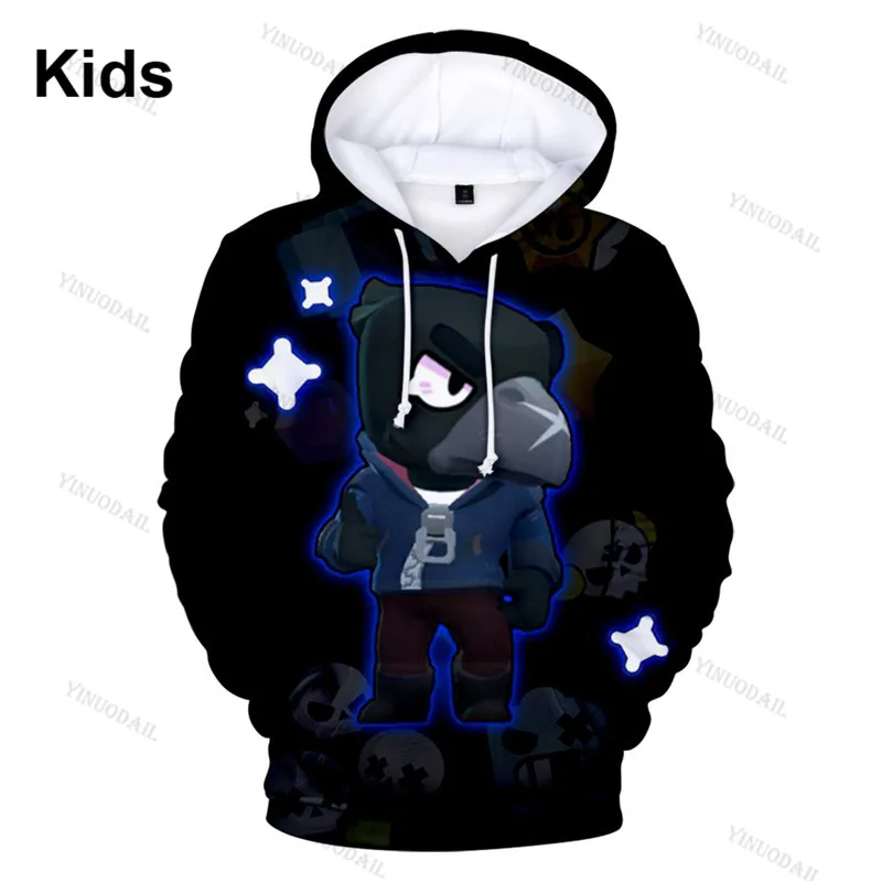 Снимать детская ворона игра шутер 3D из двух предметов: толстовка с капюшоном и