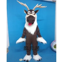 adult deer mascot costume sven costume reindeer mascot anime costumes advertising mascotte fancy dress kits