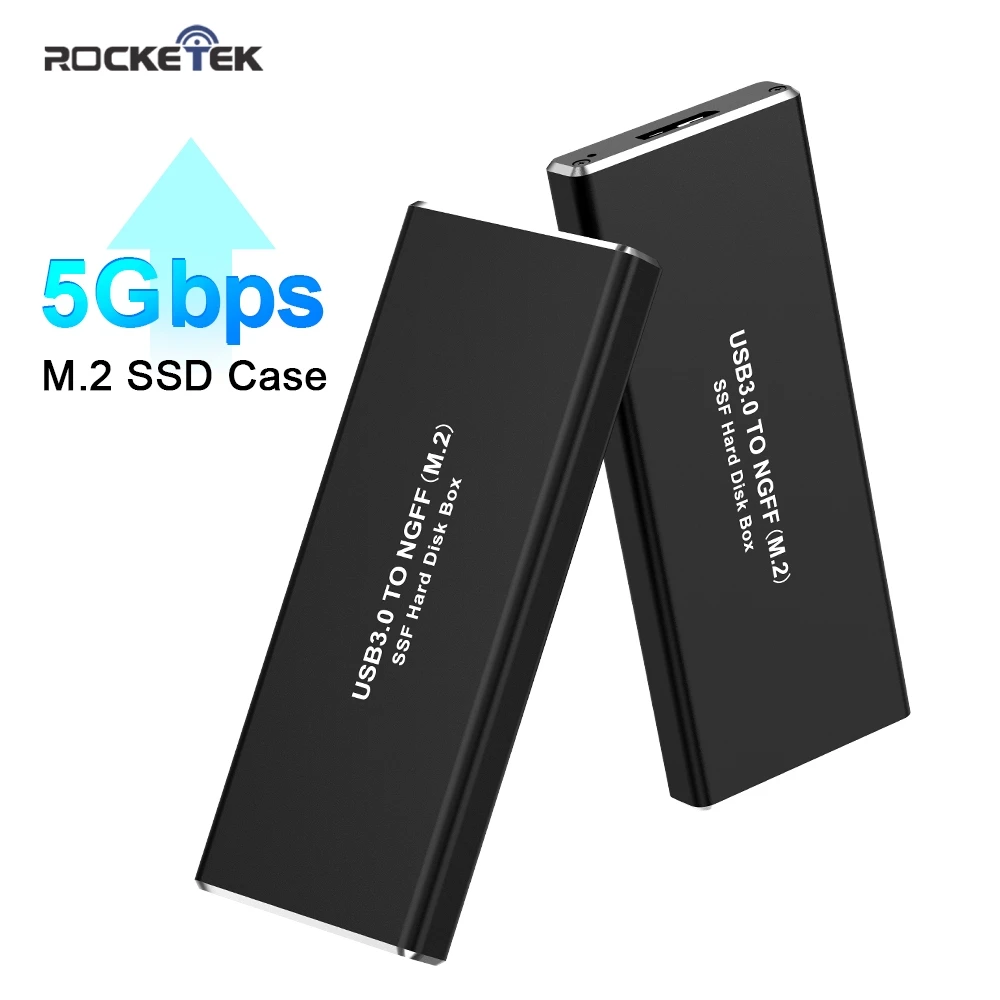 Rocketek M2 SSD корпус 5GPS M.2 к USB 3 0 адаптер для PCIE SATA NGFF M/B Ключ диск коробка|Корпус