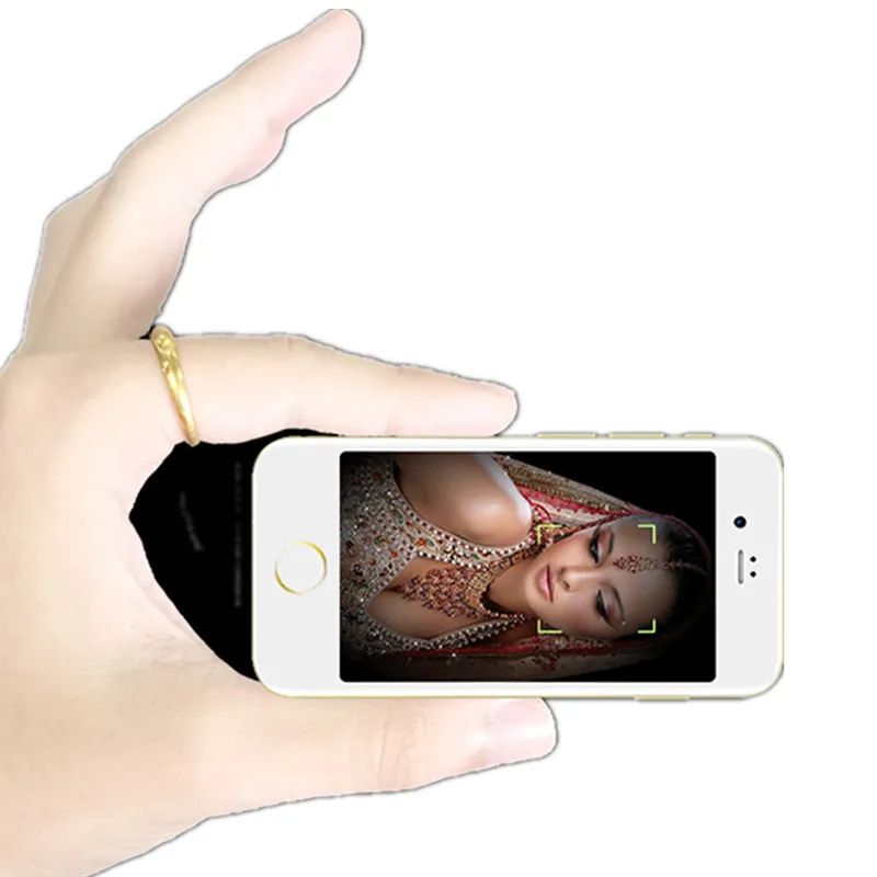Белый Смартфон Anica I8 2,5" MTK6580M четырехъядерный 2 Гб ОЗУ 16 Гб ПЗУ 3G gps WIF Android 6,0 Супер Мини Ультратонкий Роскошный мобильный телефон с картой - Цвет: Белый