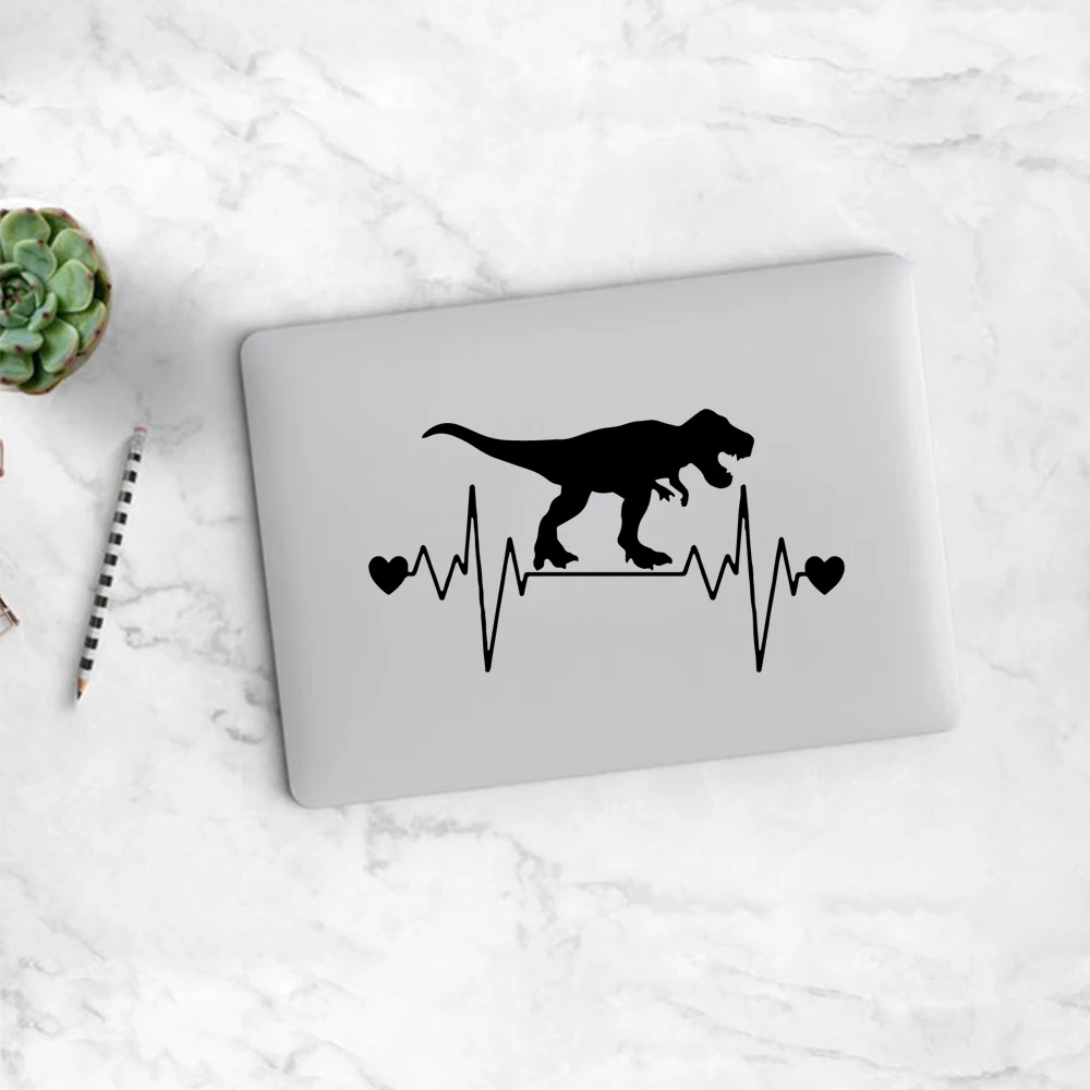 

Модная наклейка с динозавром для ноутбука Pro Air Retina 13 15,4, Виниловая наклейка для ноутбука, наклейки