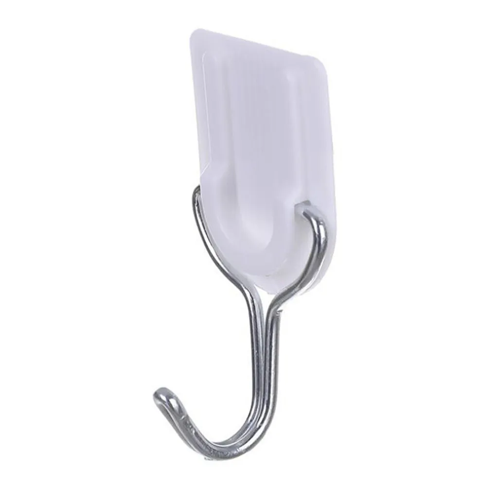 1PC Adhesive Wall Hanger Bathroom Kitchen Sticky Hook Home Hat Clothes Towel Robe Holder | Дом и сад