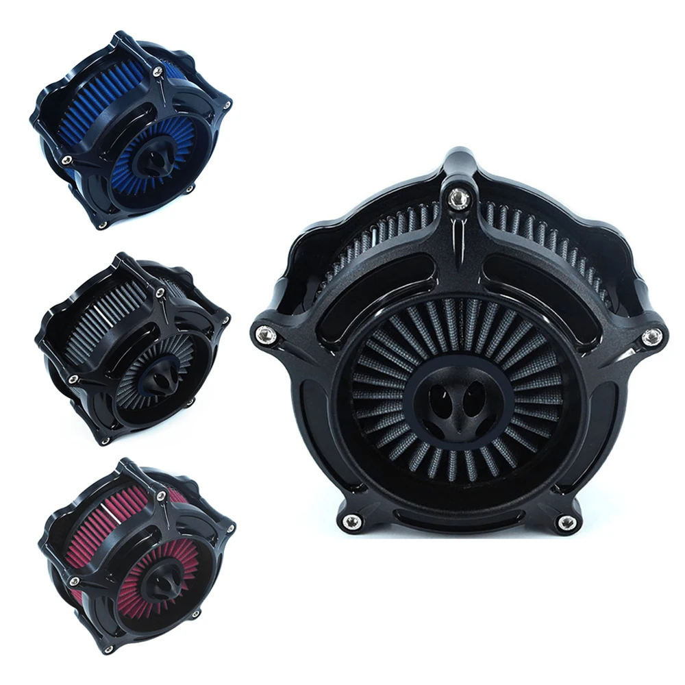 Воздухоочиститель мотоцикла впускной фильтр опорная пластина для Harley 2008-2016 FLT