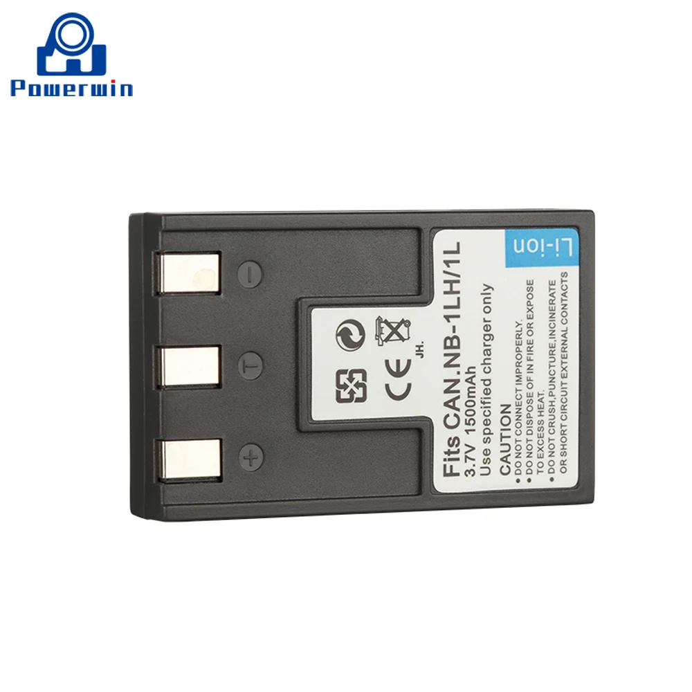 Powerwin 3PCS 1500mAh 3.7V NB-1L NB1L NB-1LH NB1LH Camera Battery for Canon Digital LXUS300 LXUS330 LXUS400 S100 S110 S200 S300 |
