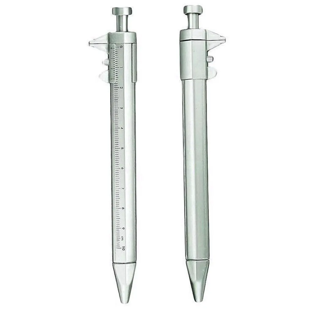 

2020 NEW Gel Ink Pen Vernier Caliper Roller Multifunction Ball Pen Stationery Ball-Point 0.5mm Drop shipping