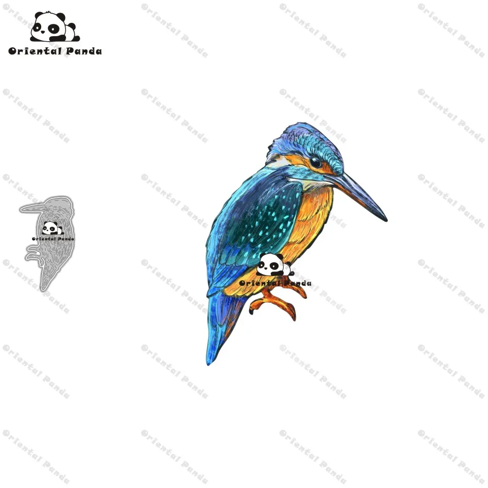 

New Dies Kingfisher Metal Cutting Dies diy Dies photo album cutting dies Scrapbooking Stencil Die Cuts stamp and die sets