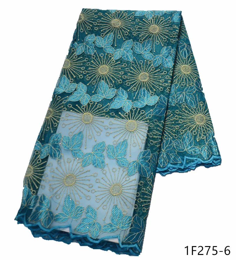 

2021 Newest African Laces Fabrics Embroidered Nigerian Guipure French Lace Fabric High-quality African French Net Lace Fabric