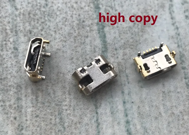 50 шт./лот для Huawei Y5 II CUN-L01 Micro 5pin USB разъем зарядного устройства | Обустройство дома