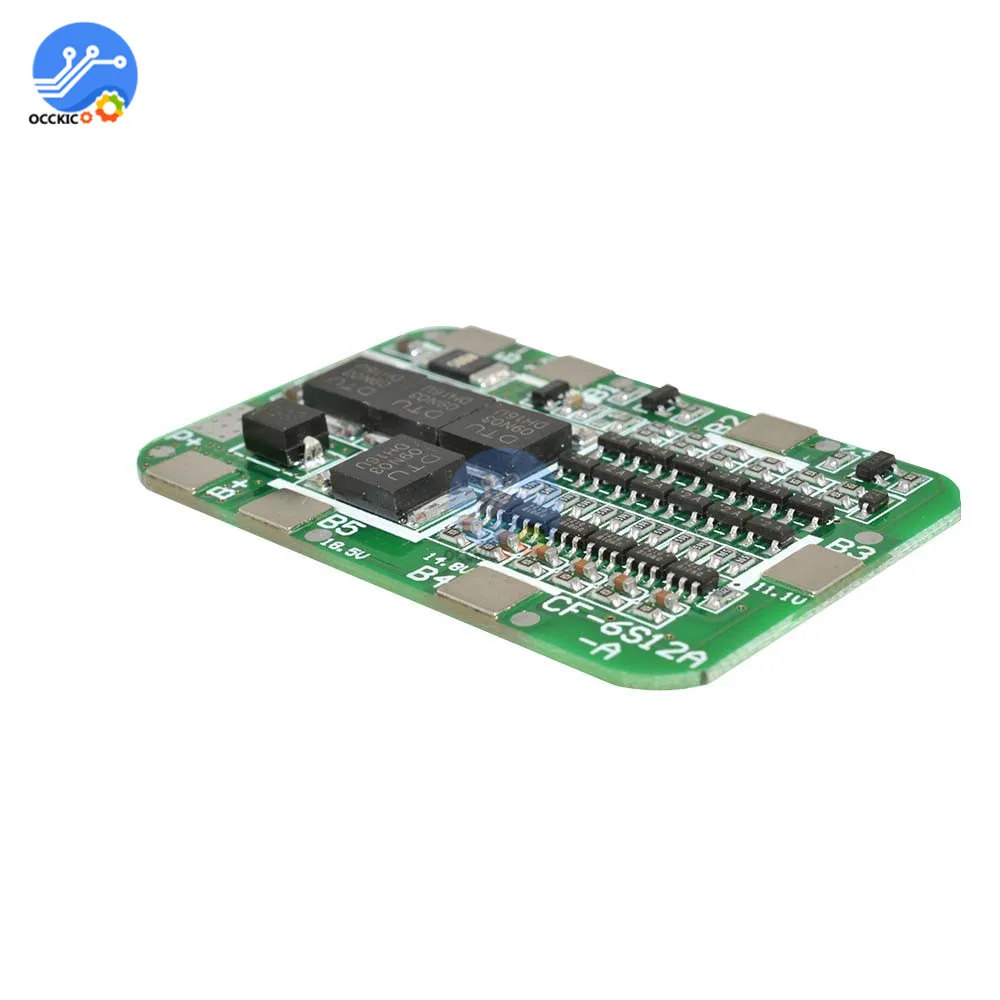 Bms 6S 15A 18650 Защитная плата для заряда батареи для 6 упаковок литий-ионный аккумулятор 18650 аксессуары балансировочный аккумулятор 25,5 в