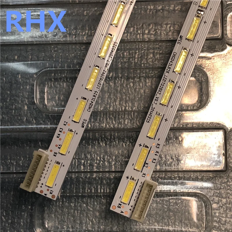 Для Changhong 42C6000I CHGD42LB25/6 -LED7020X2 JUCA7.308.0010391 левая и правая Подсветка ЖК-телевизора 100%