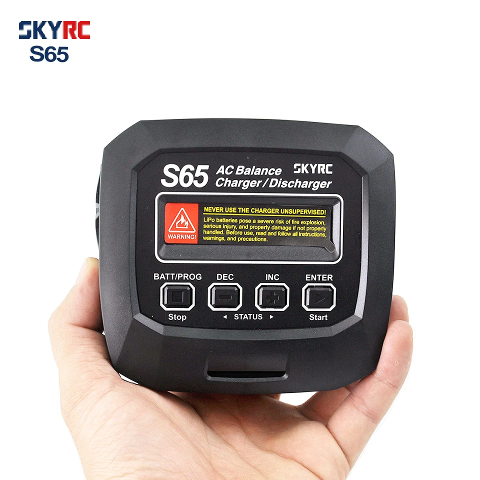 Балансирующее зарядное устройство SKYRC S65 10 Вт Разъем XT60 65 6A умное для