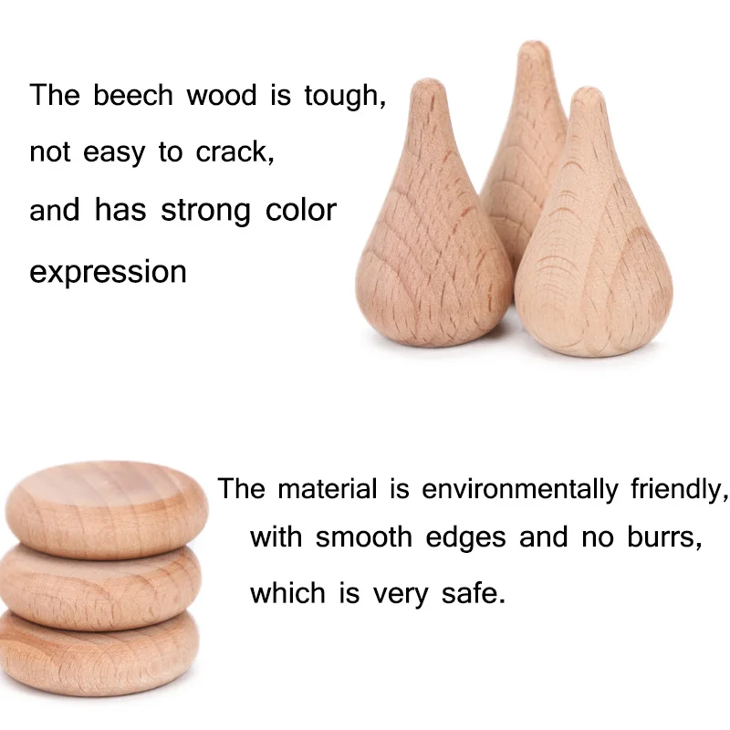 DIY рукоделие художественное творчество деревянная упаковка из 35 Бук радужные