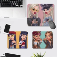 high quality cute cartoon doll bratz girl mouse mat smooth writing pad desktop mate gaming mouse pad small mouse pad best seller