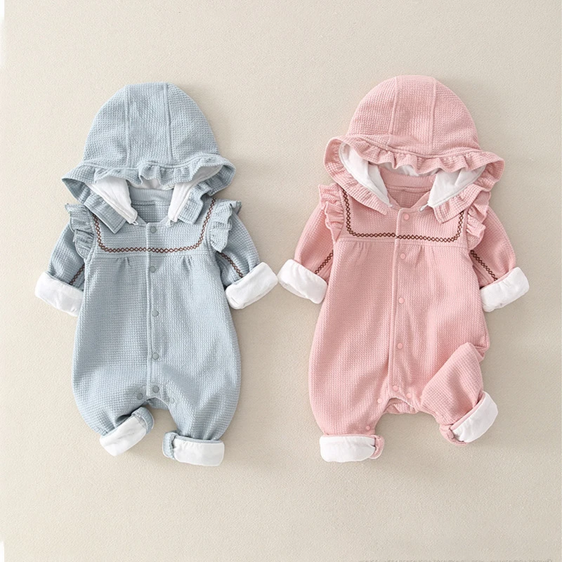 

Детский осенний комбинезон, детская одежда с длинным рукавом, комбинезон с закрытой попой, комбинезон