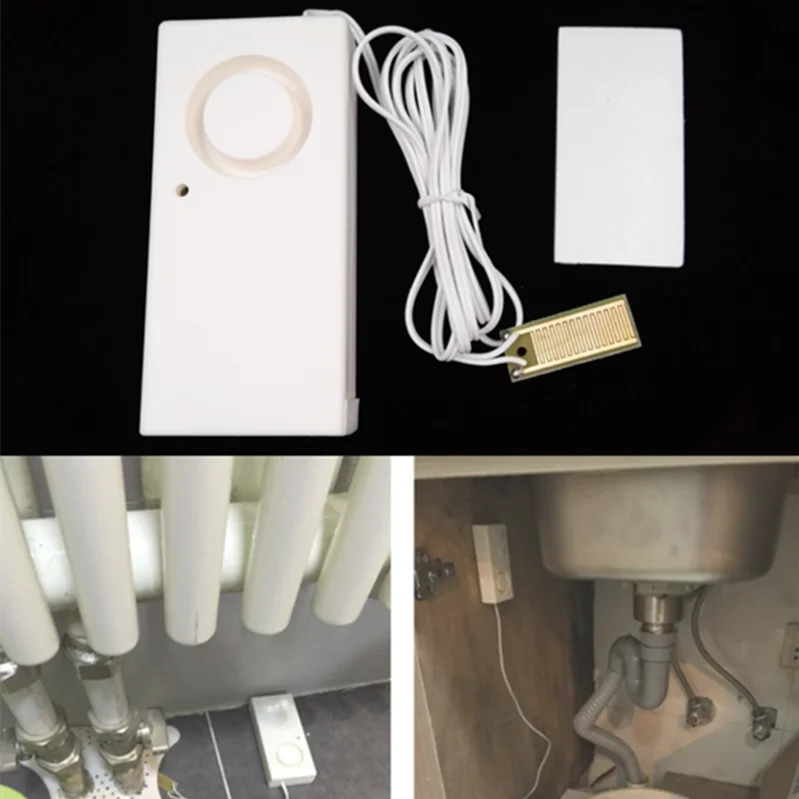 Детектор утечки воды для домашней сигнализации автономный датчик 110 дБ с