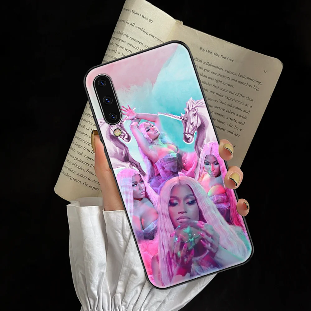 Чехол для телефона в стиле хип-хоп Nicki Minaj для Samsung Galaxy A 3 5 7 8 10 20 21 30 40 50 51 70 71 E S 2016 2018 4G, черный чехол из ТПУ, 3D чехол (art.: 3920b68da08ff) - 3920b68da08ff