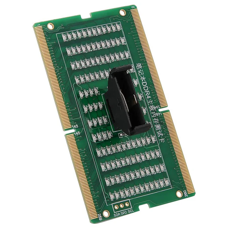 DDR4 лэптоп ноутбук Память Слот Тестовая карта SO UDIMM светодиодный тест er