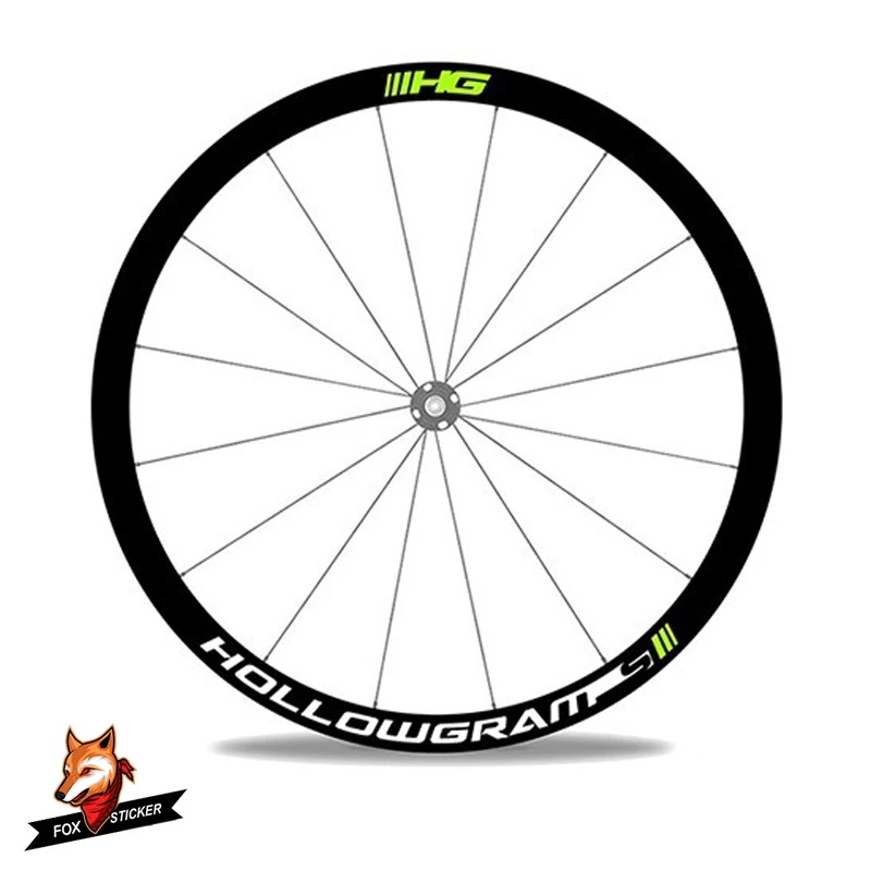MTB Road Bicycle Carbon Wheels Rim Sticker 24/30/38/40/50/55/60/80/88mm Mountain Bike Wheels Decal for Cannondale-Hollowgram HG